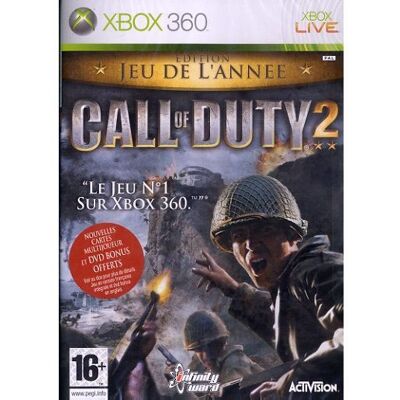 DEG CALL OF DUTY 2 / XBOX 360 - Publicité DEG CALL OF DUTY 2 / XBOX 360 - Publicité