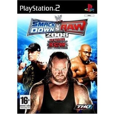 DEG WWE SMACKDOWN VS RAW 2008 / Jeux console PS2 - Publicité DEG WWE SMACKDOWN VS RAW 2008 / Jeux console PS2 - Publicité