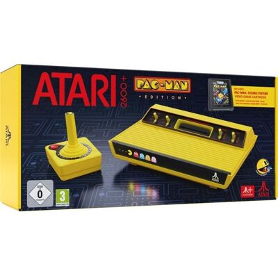 Console rétrogaming - ATARI - Atari 2600+ - Edition Pac-Man Jaune - Publicité Console rétrogaming - ATARI - Atari 2600+ - Edition Pac-Man Jaune - Publicité