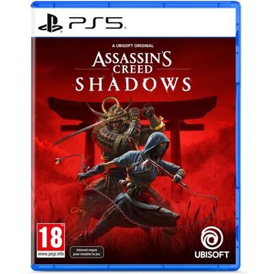 Jeu vidéo - Ubisoft - Assassins Creed Shadows - PS5 - Aventure - Mode en ligne - Publicité Jeu vidéo - Ubisoft - Assassins Creed Shadows - PS5 - Aventure - Mode en ligne - Publicité