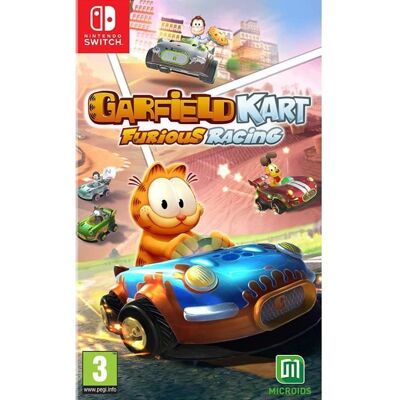 JUST FOR GAMES Garfield Kart Furious Racing Jeu Switch - Publicité JUST FOR GAMES Garfield Kart Furious Racing Jeu Switch - Publicité