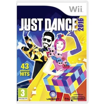 Jeu de danse - Ubisoft - Just Dance 2016 - Wii - Smartphone - 6 joueurs simultanés - Publicité Jeu de danse - Ubisoft - Just Dance 2016 - Wii - Smartphone - 6 joueurs simultanés - Publicité