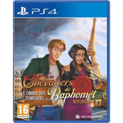 JUST FOR GAMES Les Chevaliers de Baphomet - LOmbre des Templiers : Reforged - Jeu PS4 - Publicité JUST FOR GAMES Les Chevaliers de Baphomet - LOmbre des Templiers : Reforged - Jeu PS4 - Publicité