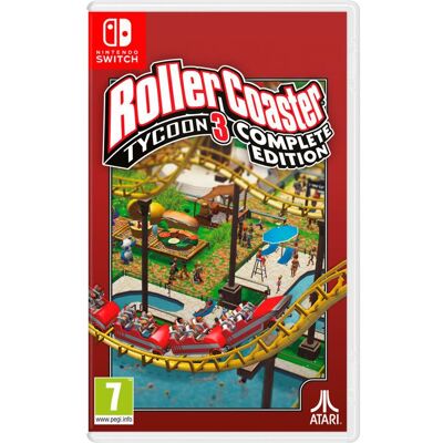 JUST FOR GAMES RollerCoaster Tycoon 3 - Complete Edition - Jeu Nintendo Switch - Publicité JUST FOR GAMES RollerCoaster Tycoon 3 - Complete Edition - Jeu Nintendo Switch - Publicité