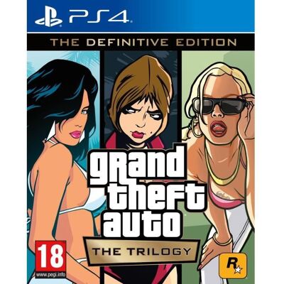 ROCKSTAR GAMES GTA THE TRILOGY - The Definitive Edition Jeu PS4 - Publicité ROCKSTAR GAMES GTA THE TRILOGY - The Definitive Edition Jeu PS4 - Publicité