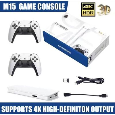 NOBRAND NGNG M15 Game Stick Mini TV Handheld Game Console Wireless Gamepads Video Game 128G 30000 Retro Game HD Output Two-player - Publicité NOBRAND NGNG M15 Game Stick Mini TV Handheld Game Console Wireless Gamepads Video Game 128G 30000 Retro Game HD Output Two-player - Publicité