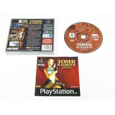 Jeu vidéo - SONY - Tomb Raider 2 - PS1 - Aventure - Occasion - Publicité Jeu vidéo - SONY - Tomb Raider 2 - PS1 - Aventure - Occasion - Publicité