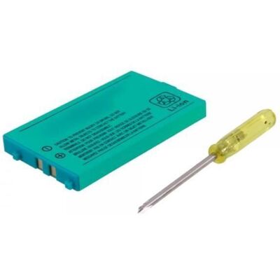 SNAKIOX Batterie de remplacement - GBA SP - 850mAh - Vert - Compatible Game Boy Advance - 23g Vert - Publicité SNAKIOX Batterie de remplacement - GBA SP - 850mAh - Vert - Compatible Game Boy Advance - 23g Vert - Publicité