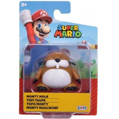 Bandai Figurine Super Mario : Topi la taupe 5 Cm - Set Figurine Collection + 1 Carte - Enfant - Publicité Bandai Figurine Super Mario : Topi la taupe 5 Cm - Set Figurine Collection + 1 Carte - Enfant - Publicité