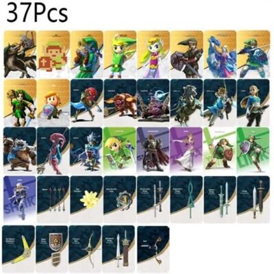 NOBRAND 37pcs -Cartes Mini NFC pour The Legend of Zelda - Breath of The Wild - Publicité NOBRAND 37pcs -Cartes Mini NFC pour The Legend of Zelda - Breath of The Wild - Publicité