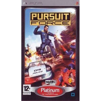 DEG PURSUIT FORCE PLATINUM / JEU CONSOLE PSP - Publicité DEG PURSUIT FORCE PLATINUM / JEU CONSOLE PSP - Publicité