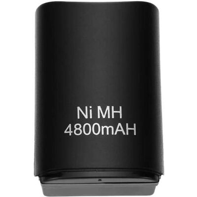 Batterie 4800mAh pour Manette Xbox 360 – Batterie Rechargeable Compatible Xbox 360 / Slim / Elite – Straße Game® Noir - Publicité Batterie 4800mAh pour Manette Xbox 360 – Batterie Rechargeable Compatible Xbox 360 / Slim / Elite – Straße Game® Noir - Publicité
