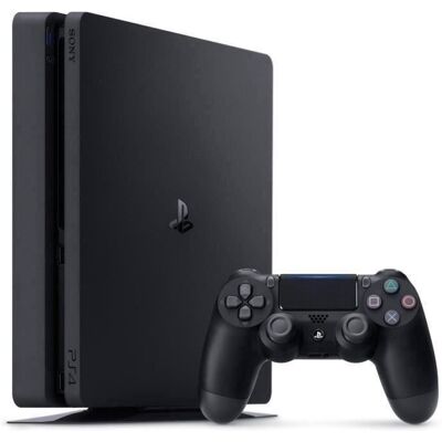 SONY COMPUTER ENTERTAINMENT SHOT CASE - Console PS4 Slim 500Go Noire-Jet Black - Châssis F - PlayStation Officiel Noir - Publicité SONY COMPUTER ENTERTAINMENT SHOT CASE - Console PS4 Slim 500Go Noire-Jet Black - Châssis F - PlayStation Officiel Noir - Publicité