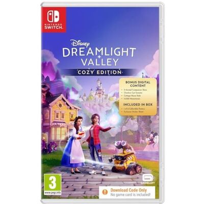 JUST FOR GAMES Disney Dreamlight Valley Cozy Edition - Jeu Nintendo Switch (Code In A Box) - Publicité JUST FOR GAMES Disney Dreamlight Valley Cozy Edition - Jeu Nintendo Switch (Code In A Box) - Publicité