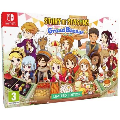 JUST FOR GAMES Story of Seasons : Grand Bazaar - Jeu Nintendo Switch - Edition limitée - Publicité JUST FOR GAMES Story of Seasons : Grand Bazaar - Jeu Nintendo Switch - Edition limitée - Publicité