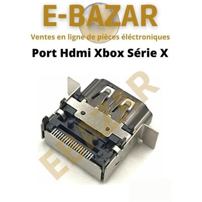 EBAZAR Connecteur HDMI Xbox Série X Original Haute qualité Port Hdmi Xbox Série X Gris - Publicité EBAZAR Connecteur HDMI Xbox Série X Original Haute qualité Port Hdmi Xbox Série X Gris - Publicité