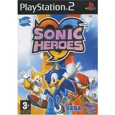 Sony Sonic Heroes / Jeu PS2 - Publicité Sony Sonic Heroes / Jeu PS2 - Publicité