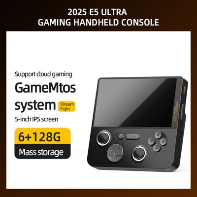 NOBRAND Console de jeu portable E5 Ultra processeur T620 écran tactile IPS mémoire 128Go système open source diffusion TV rétrogaming Noir - Publicité NOBRAND Console de jeu portable E5 Ultra processeur T620 écran tactile IPS mémoire 128Go système open source diffusion TV rétrogaming Noir - Publicité