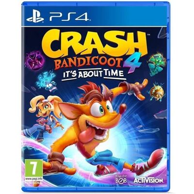 Jeu vidéo - Activision - Crash Bandicoot 4 - PS4 - 1 joueur - Edition Standard - Publicité Jeu vidéo - Activision - Crash Bandicoot 4 - PS4 - 1 joueur - Edition Standard - Publicité