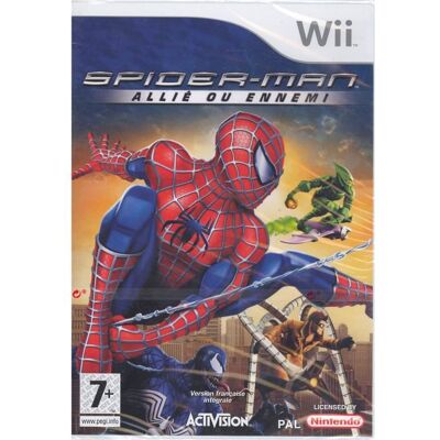 DEG SPIDERMAN ALLIE OU ENNEMI / JEU CONSOLE NINTENDO W - Publicité DEG SPIDERMAN ALLIE OU ENNEMI / JEU CONSOLE NINTENDO W - Publicité