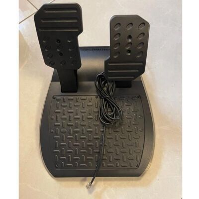 Pédalier Thrustmaster 2 Pédales pour Volants T80 T150 458 Spider - PC PS4 PS5 Xbox - Pédale de frein à résistance progressive Noir - Publicité Pédalier Thrustmaster 2 Pédales pour Volants T80 T150 458 Spider - PC PS4 PS5 Xbox - Pédale de frein à résistance progressive Noir - Publicité