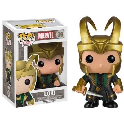 Figurine Funko Pop! Marvel - Thor 2: Loki avec casque - Publicité Figurine Funko Pop! Marvel - Thor 2: Loki avec casque - Publicité