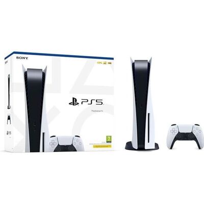 SONY PlayStation 5 - 825 Go blanche - Reconditionné - Excellent état Blanc - Publicité SONY PlayStation 5 - 825 Go blanche - Reconditionné - Excellent état Blanc - Publicité