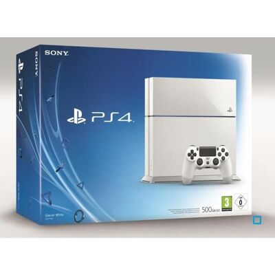SONY COMPUTER ENTERTAINMENT Console PS4 - Sony - 500 Go - Blanche - 1 manette DualShock Blanc - Publicité SONY COMPUTER ENTERTAINMENT Console PS4 - Sony - 500 Go - Blanche - 1 manette DualShock Blanc - Publicité