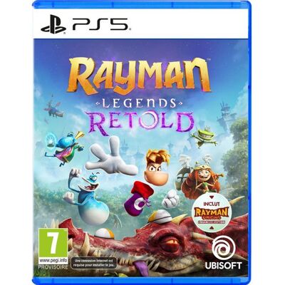 Ubisoft Rayman Legends Retold - Jeu PS5 - Publicité Ubisoft Rayman Legends Retold - Jeu PS5 - Publicité