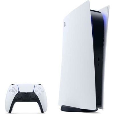 SONY Console PS5 Blanche Digital Edition 825 Go (2020) - Reconditionné - Très bon état - Publicité SONY Console PS5 Blanche Digital Edition 825 Go (2020) - Reconditionné - Très bon état - Publicité