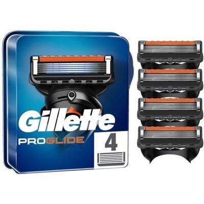 Gillette Proglide Recharge de 4 Lames - Publicité Gillette Proglide Recharge de 4 Lames - Publicité