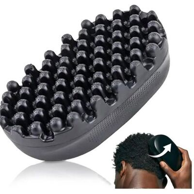 Brosse à Cheveux Bouclés LANGTU- Brosse à Cheveux en Caoutchouc Dreadlock Twist Styler Brosse Cheveux Afro éponge Afro Racket - Publicité Brosse à Cheveux Bouclés LANGTU- Brosse à Cheveux en Caoutchouc Dreadlock Twist Styler Brosse Cheveux Afro éponge Afro Racket - Publicité