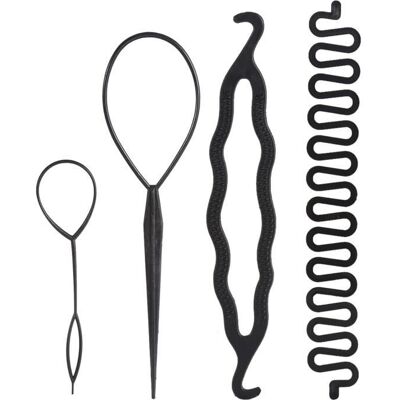 Accessoires de coiffure - SURENHAP - Ensemble 4/9 pièces - Outils de tressage - Pratique - Durable - Publicité Accessoires de coiffure - SURENHAP - Ensemble 4/9 pièces - Outils de tressage - Pratique - Durable - Publicité