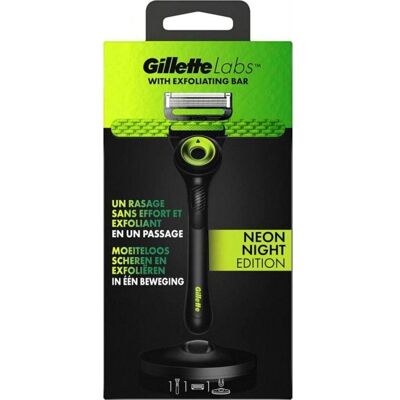 GILLETTE Labs NEON Rasoir Exfoliant - Rasoir - Publicité GILLETTE Labs NEON Rasoir Exfoliant - Rasoir - Publicité