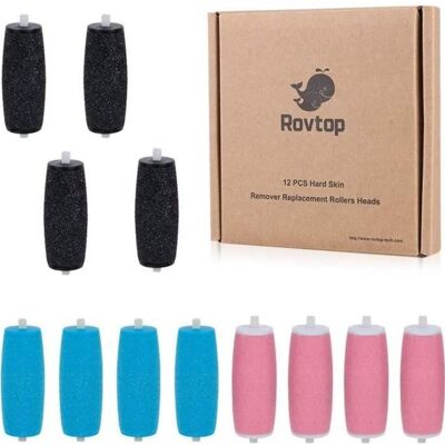 Rouleaux Pédicure Électrique - Scholl - 12 PCS - Remplacement - Peaux Rudes - Publicité Rouleaux Pédicure Électrique - Scholl - 12 PCS - Remplacement - Peaux Rudes - Publicité