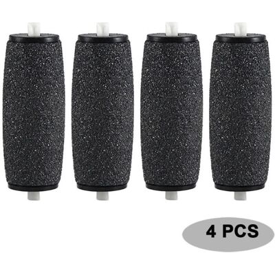 Rouleaux de pédicure pour les pieds - Scholl - Velvet Smooth Express Callus - Noir - 4 pièces Noir - Publicité Rouleaux de pédicure pour les pieds - Scholl - Velvet Smooth Express Callus - Noir - 4 pièces Noir - Publicité
