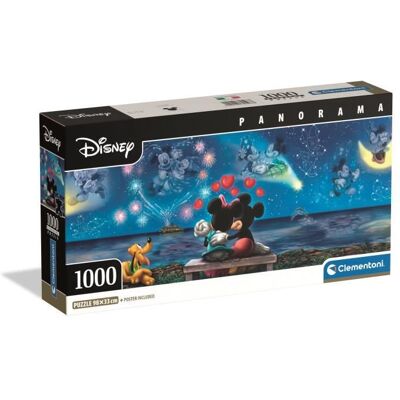 Clementoni 39503 Puzzle - Mickey & Minnie 1000 pièces - Publicité Clementoni 39503 Puzzle - Mickey & Minnie 1000 pièces - Publicité