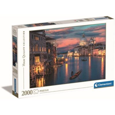Puzzle 2000 pièces Clementoni Haute Qualité - Le Magnifique Grand Canal - Publicité Puzzle 2000 pièces Clementoni Haute Qualité - Le Magnifique Grand Canal - Publicité