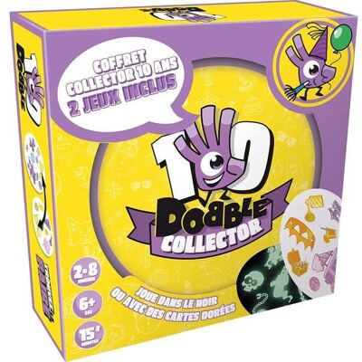 Asmodee Zygomatic Dobble - Édition Collector 10 ans Jeu de société À partir de 6 ans 2 à 8 joueurs 15 minutes - Publicité Asmodee Zygomatic Dobble - Édition Collector 10 ans Jeu de société À partir de 6 ans 2 à 8 joueurs 15 minutes - Publicité
