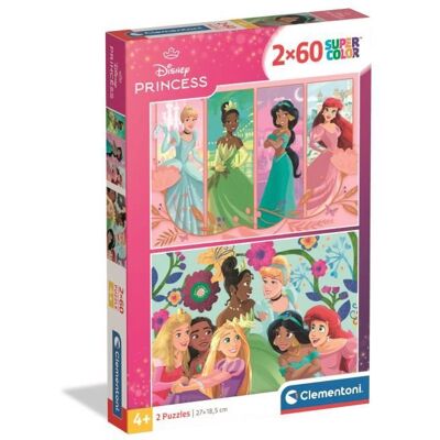 Clementoni 24824 Puzzle - Princesses Disney - 120 Pièces - Publicité Clementoni 24824 Puzzle - Princesses Disney - 120 Pièces - Publicité