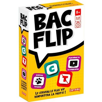 Lansay Bac Flip - Jeu - Publicité Lansay Bac Flip - Jeu - Publicité