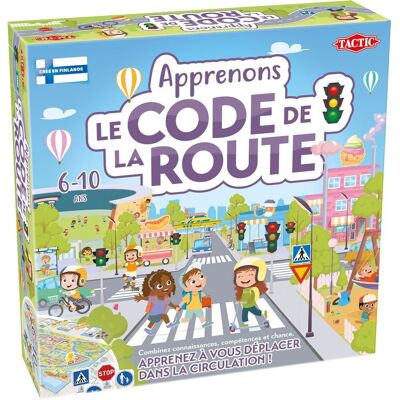 Apprenons le Code de la Route - Jeu éducatif - TACTIC - 2 joueurs et plus - Dès 6 ans - Publicité Apprenons le Code de la Route - Jeu éducatif - TACTIC - 2 joueurs et plus - Dès 6 ans - Publicité