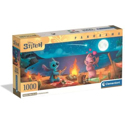 Clementoni Modèle 37061 Puzzle - Disney Stitch Panorama 1000 Pièces - Publicité Clementoni Modèle 37061 Puzzle - Disney Stitch Panorama 1000 Pièces - Publicité