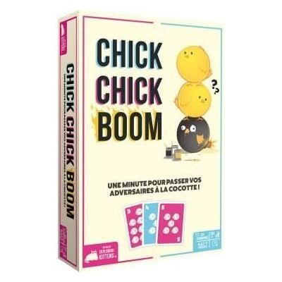 Chick Chick Boom - Jeu de cartes rapide - Publicité Chick Chick Boom - Jeu de cartes rapide - Publicité