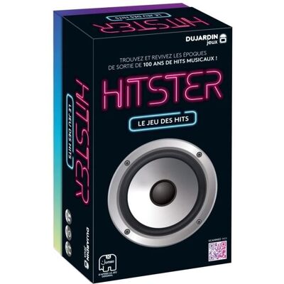 Hitster - Jeu de société - DUJARDIN - Plongez dans lunivers musical avec HITSTER et revivez 100 ans de hits ! - Publicité Hitster - Jeu de société - DUJARDIN - Plongez dans lunivers musical avec HITSTER et revivez 100 ans de hits ! - Publicité