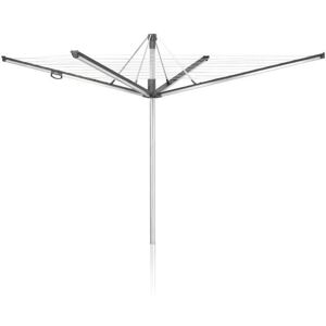 Séchoir parapluie Leifheit Linomatic 600 Plus 85277 étendoir à linge parapluie avec fils rétractables et 60m détendage gris - Publicité Séchoir parapluie Leifheit Linomatic 600 Plus 85277 étendoir à linge parapluie avec fils rétractables et 60m détendage gris - Publicité