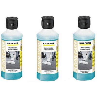 KÄRCHER Lot de 3 Produits nettoyant dorigine pour sol universel 500 ml Accessoires et entretien 62959440 6.295-944.0 KARCHER Bleu - Publicité KÄRCHER Lot de 3 Produits nettoyant dorigine pour sol universel 500 ml Accessoires et entretien 62959440 6.295-944.0 KARCHER Bleu - Publicité