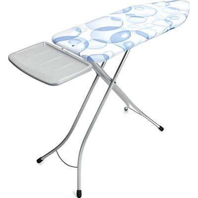 BRABANTIA Table à repasser Bubble Perfect flow - 124 x 45 cm Blanc - Publicité BRABANTIA Table à repasser Bubble Perfect flow - 124 x 45 cm Blanc - Publicité