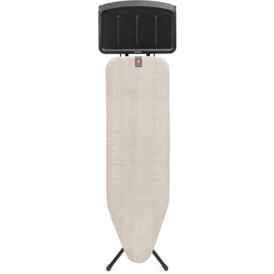 Planche à repasser Brabantia B 124 x 38 cm Beige - Stable & Réglable - Publicité Planche à repasser Brabantia B 124 x 38 cm Beige - Stable & Réglable - Publicité