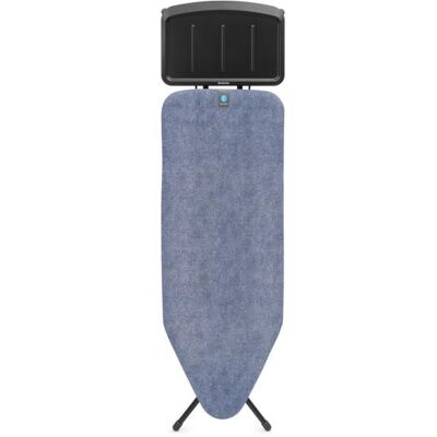 Brabantia Table à Repasser C 124x45 cm repose-fer générateur solide - Denim Blue Bleu - Publicité Brabantia Table à Repasser C 124x45 cm repose-fer générateur solide - Denim Blue Bleu - Publicité